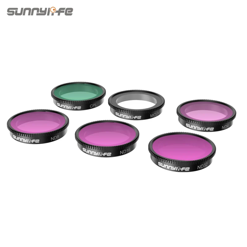 Sunnylife Lens Filter MCUV CPL Filters ND4 ND8 ND16 ND32 for Insta360 GO 2