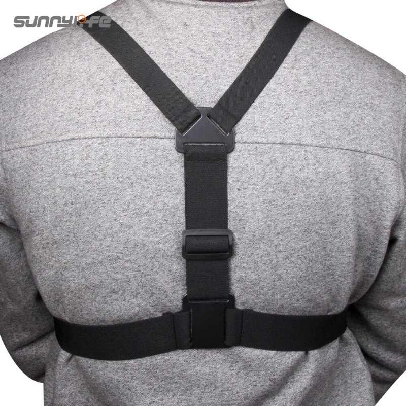 Sunnylife Chest Band Wearing Belt Strap Mount for POCKET 2/OSMO POCKET/GOPRO