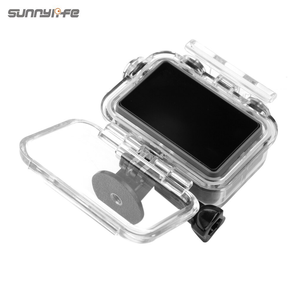 Sunnylife Sport Camera 60 Meters Waterproof Case Diving Shell Housing for OSMO ACTION Underwater Case  Protection Shell