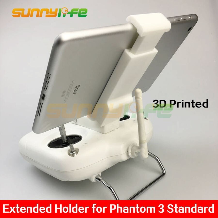 Extended Holder Remote Controller Bracket 7-10in Tablet Support Holder Clamp Clip for DJI Phantom 3 Standard 3S