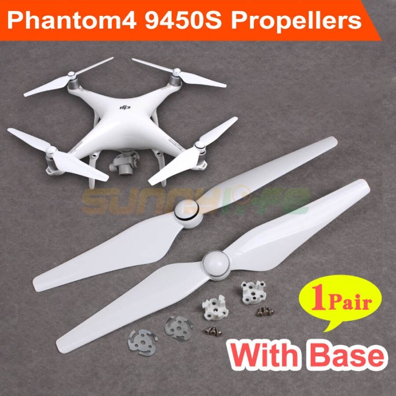 1pair 9450S Quick Release Propellers CCW & CW Prop With/ Without Base for DJI Phantom 4/4 PRO and Phantom 4 PRO+ V2.0