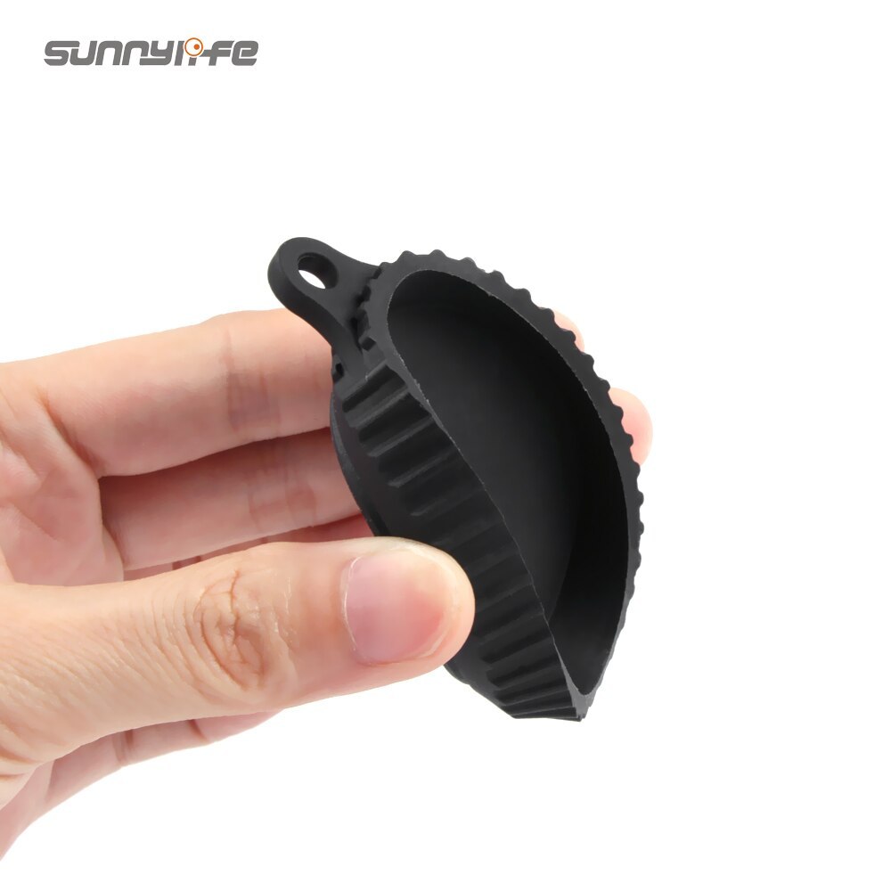 Sunnylife Silicone Lens Cap Protective Lens Cover Dust-proof for Insta360 One R 1-INCH Wide Angle Lens