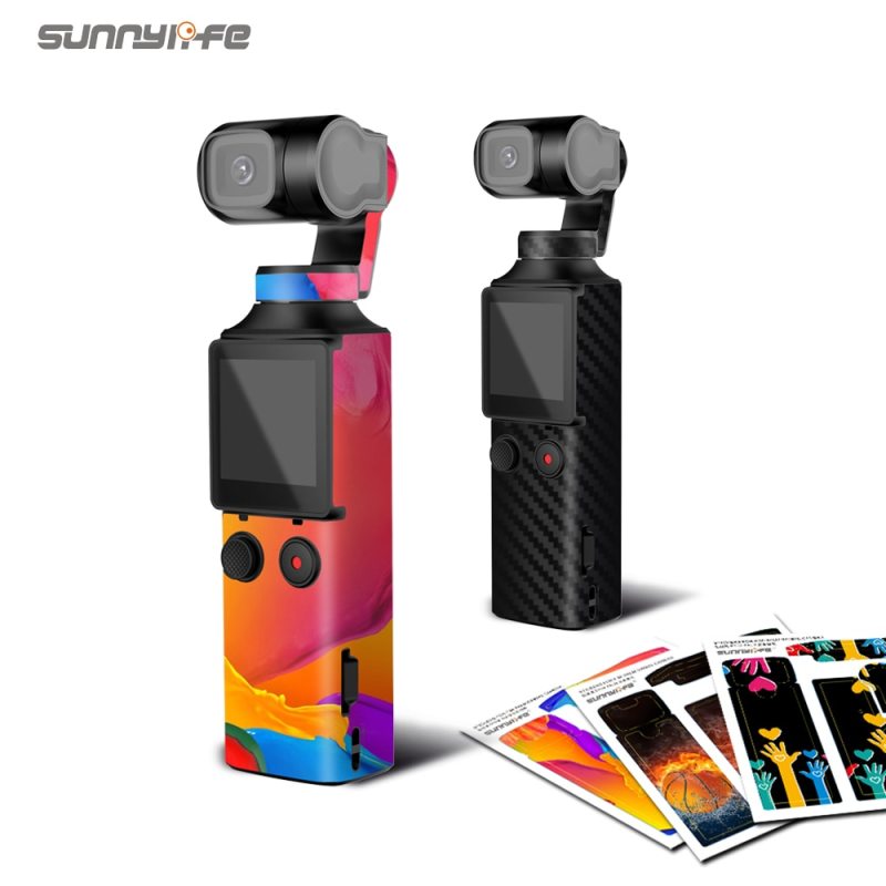 Sunnylife PVC Protective Stickers Film Scratch-proof Decals Skin for FIMI PALM Gimbal Camera Accessories