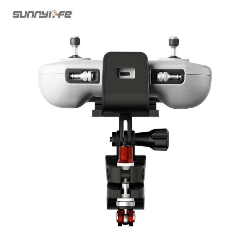 Sunnylife Remote Controller Bracket Bicycle Clamp Following Shot Action Camera Holder for Air 2S/Mavic Air 2/Mini 2