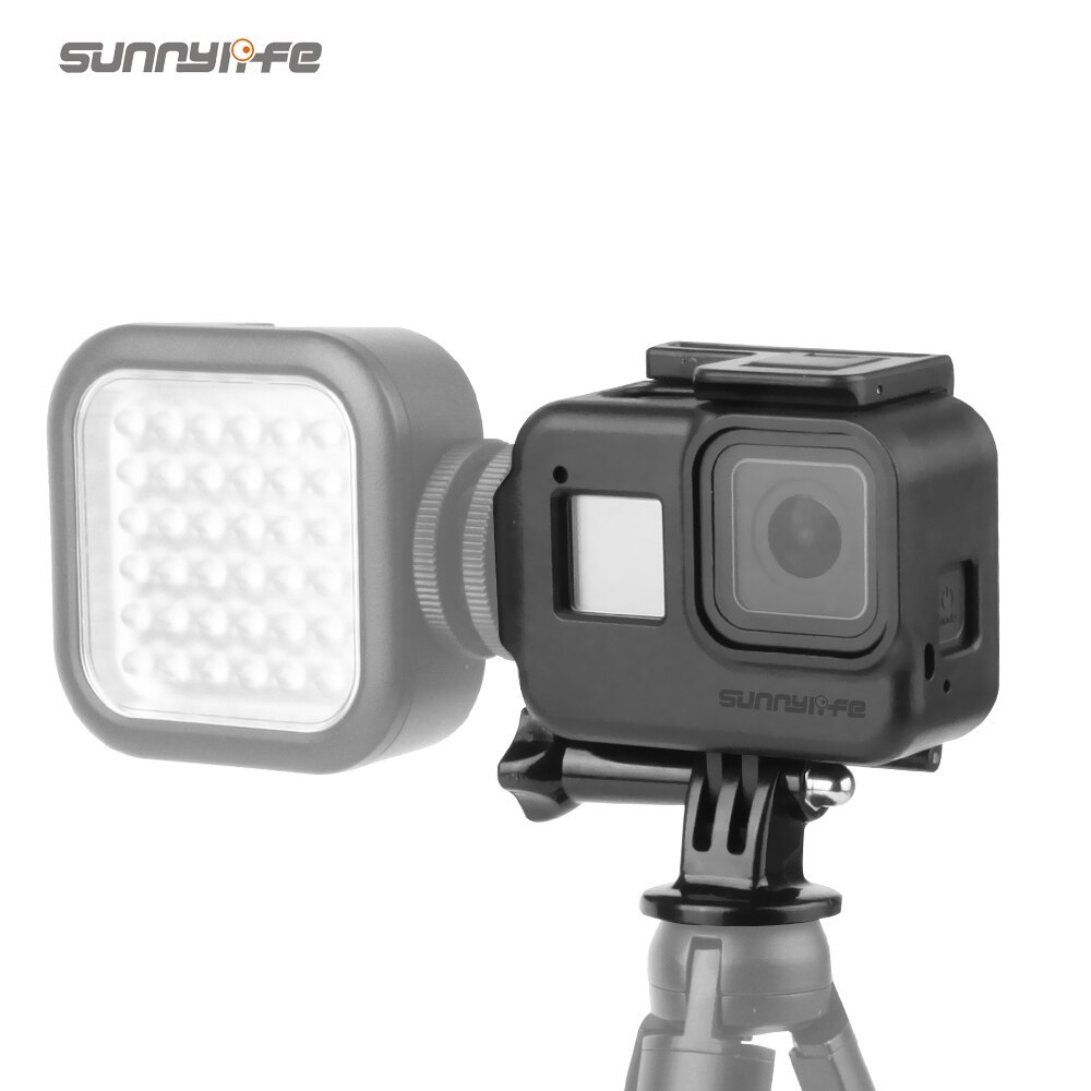 Sunnylife Plastic Protective Case Shock Proof Case for Gopro Hero 8 Black
