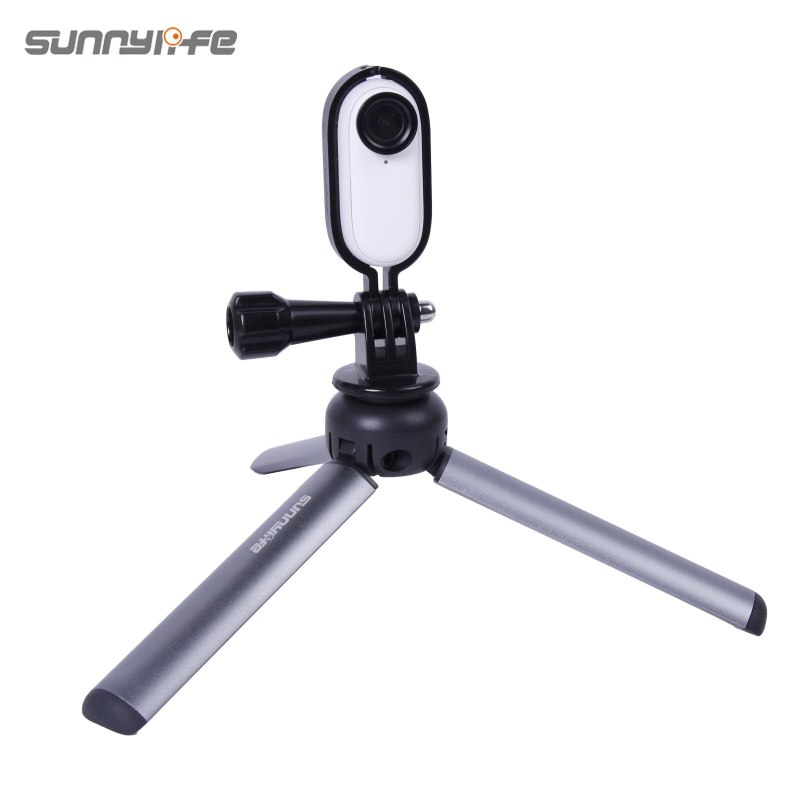 Sunnylife CNC Metal Protective Frame 1/4in Adapter Mount Bracket Accessories for Insta360 GO 2