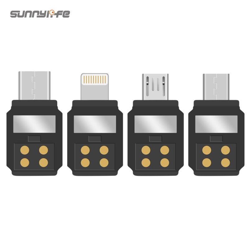 Smartphone Adapter for Pocket 2/Osmo Pocket IOS Lightning Micro USB-C Android Positive Standard Reverse Data Interface