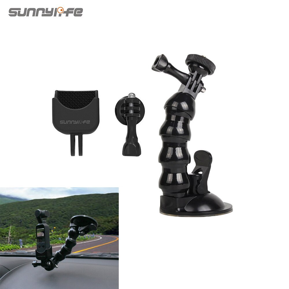 Sunnylife Adapter Car Suction Cup Mount Sucker for POCKET 2/OSMO POCKET