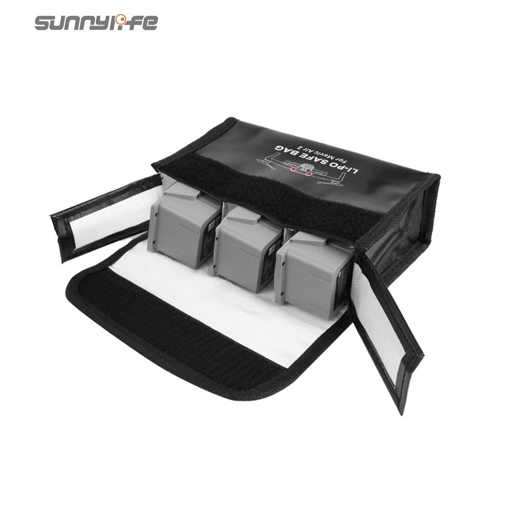 Sunnylife LiPo Safe Bag Explosion-proof Protective Battery Storage Bag for Mavic Air 2