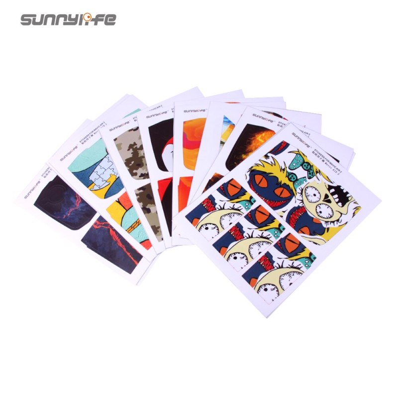 Sunnylife PVC Stickers Protective Film Waterproof Scratch-proof Decals Skin for Mavic Air 2