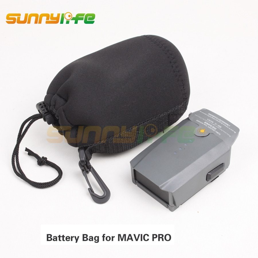 Battery Protective Bag Storage Bag Portable Sack Black for DJI MAVIC PRO & MAVIC AIR