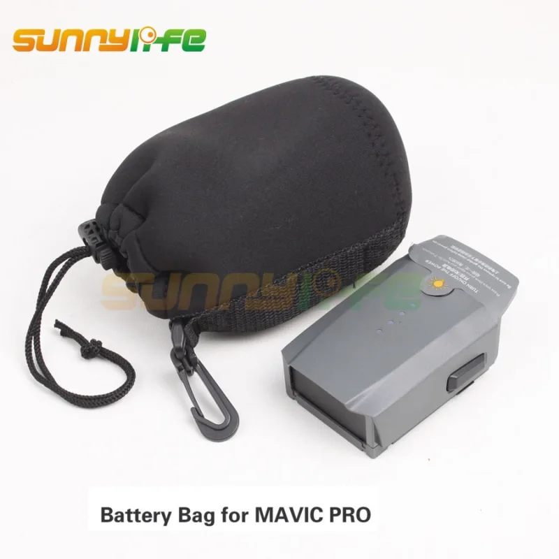 Battery Protective Bag Storage Bag Portable Sack Black for DJI MAVIC PRO &amp; MAVIC AIR