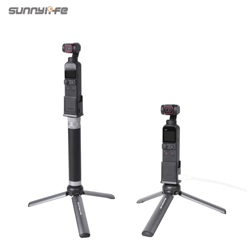 Sunnylife Base Dual Type-C Charging Ports 1/4in Screw Hole Adapter Connector for Pocket 2/Osmo Pocket