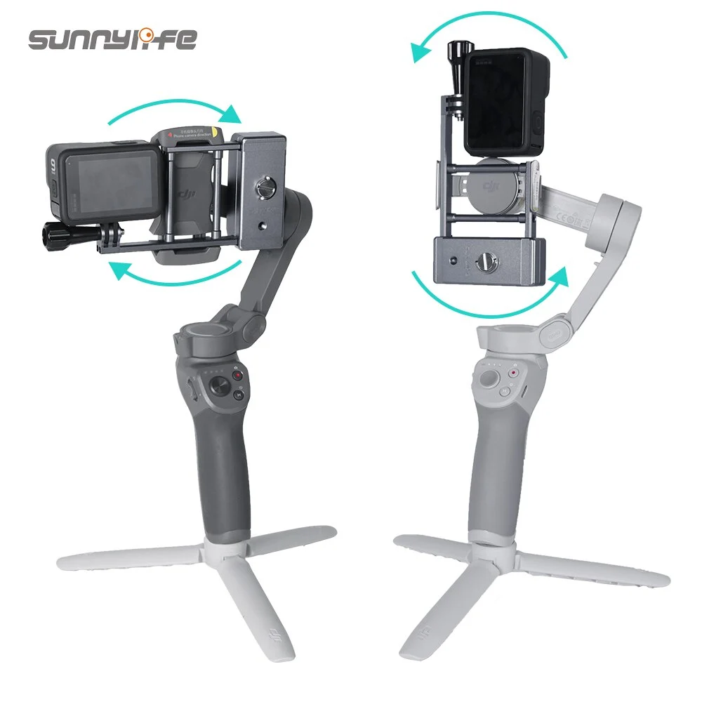 Sunnylife Handheld Gimbal Action Camera Adapter Switch Mount Plate