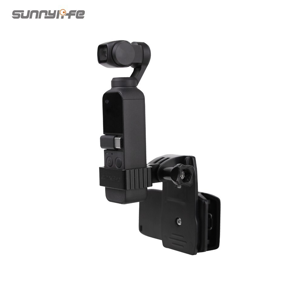 Sunnylife Aluminum Alloy Adapter Backpack Clamp Clip Mount for GOPRO/POCKET 2/OSMO POCKET