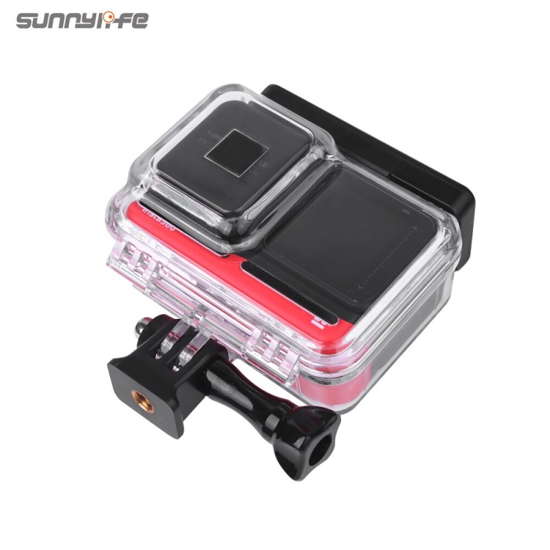 Sunnylife Underwater Housing Case Deep Waterproof Protective Case 3 Colors Diving Filters for Insta360 One R Sport Camera