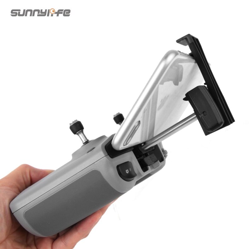 Sunnylife Mobile Phone Holder Large Screen Phones Extended Bracket for Mavic Air 2 Remote Controller