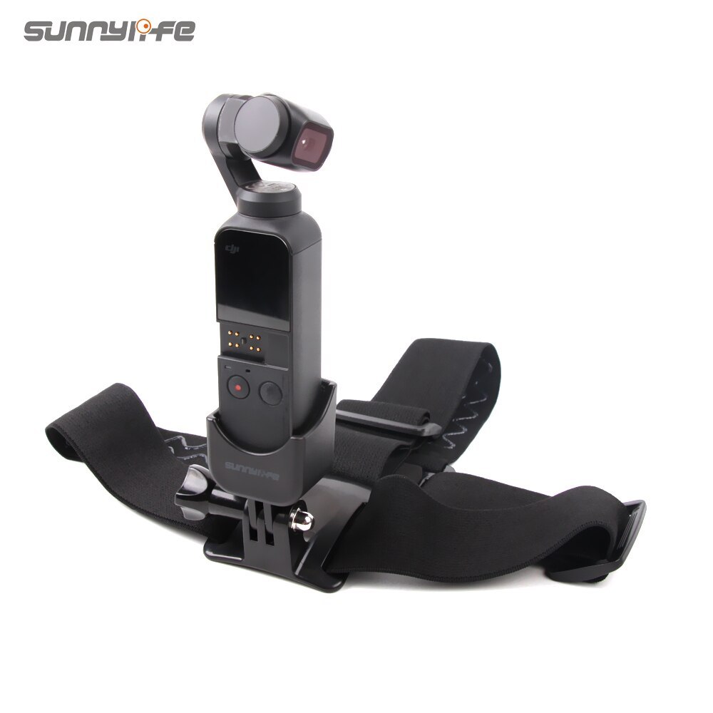 Sunnylife Gimbal Camera Head Band Wearing Belt Strap for POCKET 2/OSMO POCKET/GOPRO