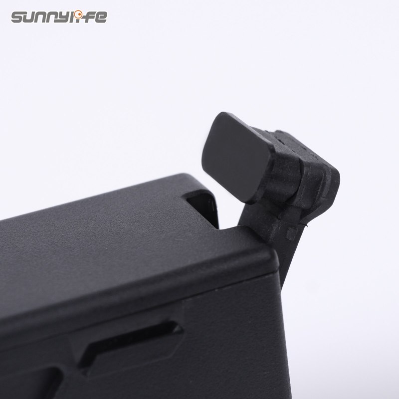 Sunnylife 4Pcs/Set Battery Charging Port Protectors Dustproof Silicone Plug Cover for DJI FPV Drone