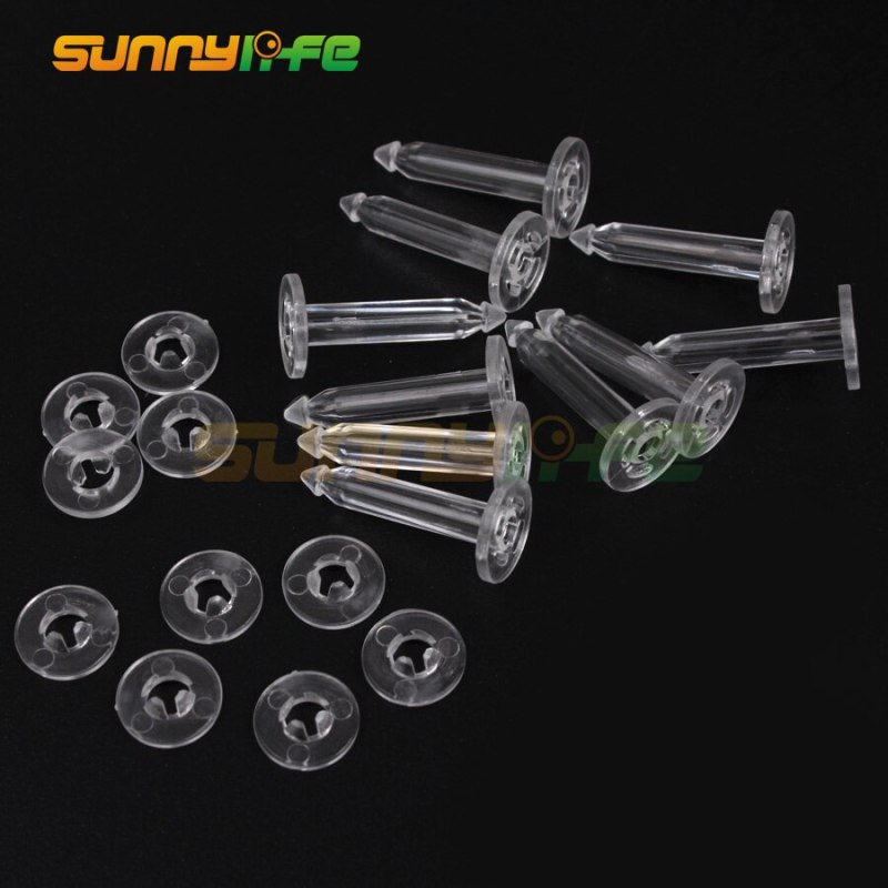 10pcs Gimbal Anti Drop Pins Mounts Nuts Securing Kit Gimbal Anti Vibration for DJI Phantom 3