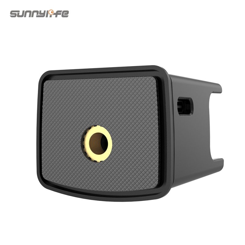 Sunnylife Base Dual Type-C Charging Ports 1/4in Screw Hole Adapter Connector for Pocket 2/Osmo Pocket