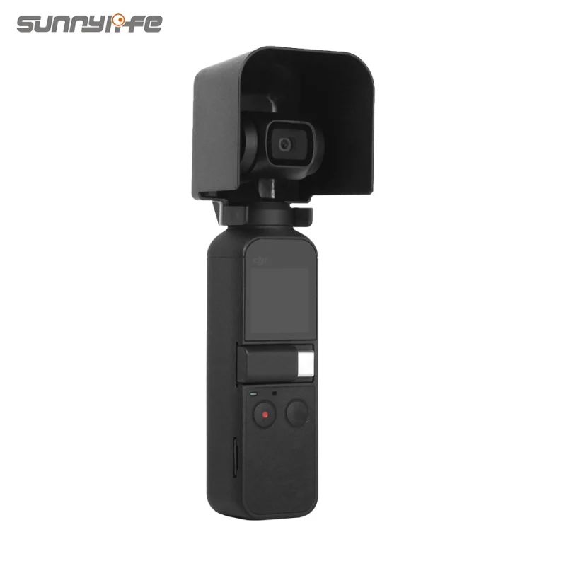 Sunnylife Camera Protective Cover Sunhood Sunshade Lens Hood for DJI OSMO POCKET