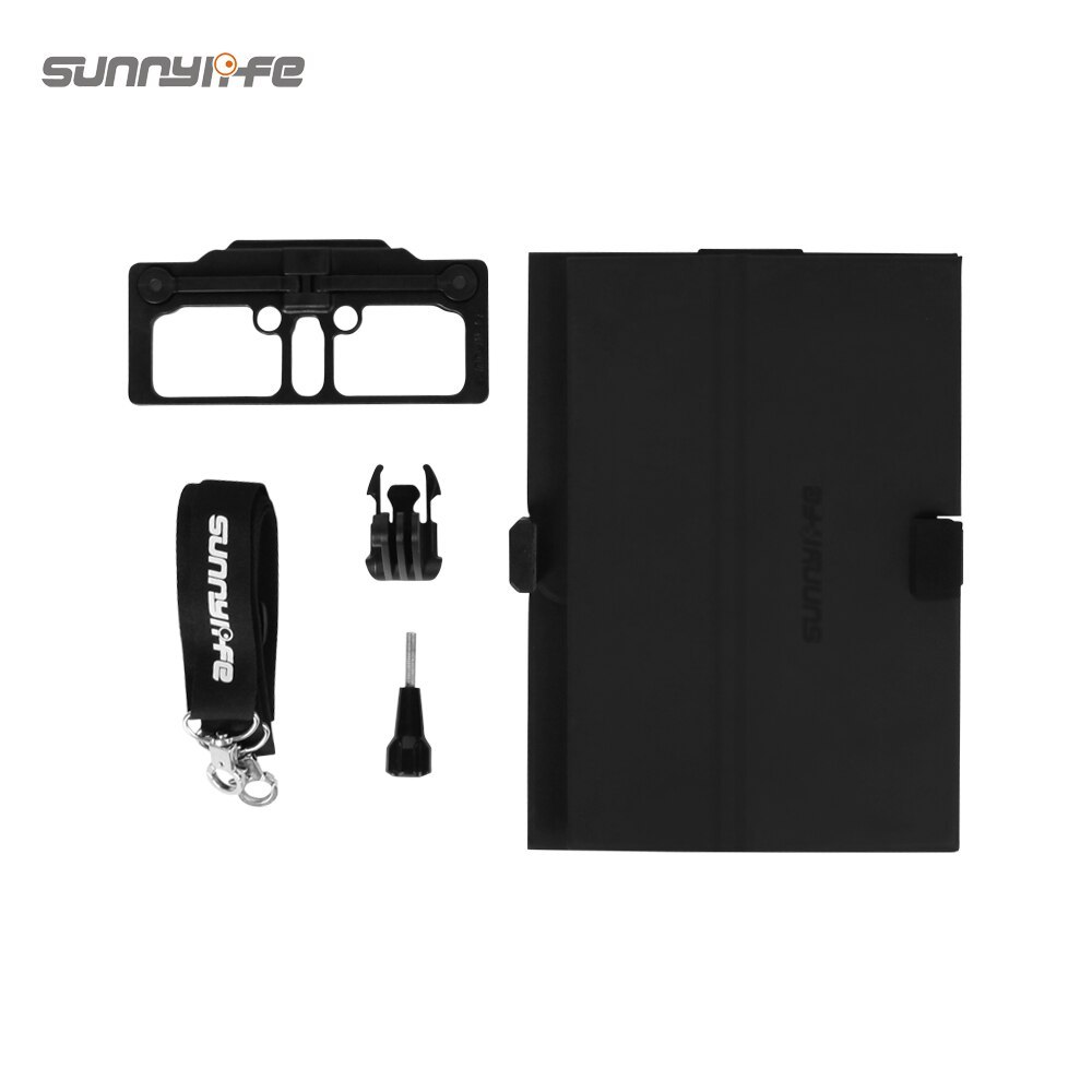 Sunnylife Remote Controller Tablet Holder with Sun Hood Neck Strap Adjustable Angle for Mavic Air 2/Mini/Pro/2/Air/Spark