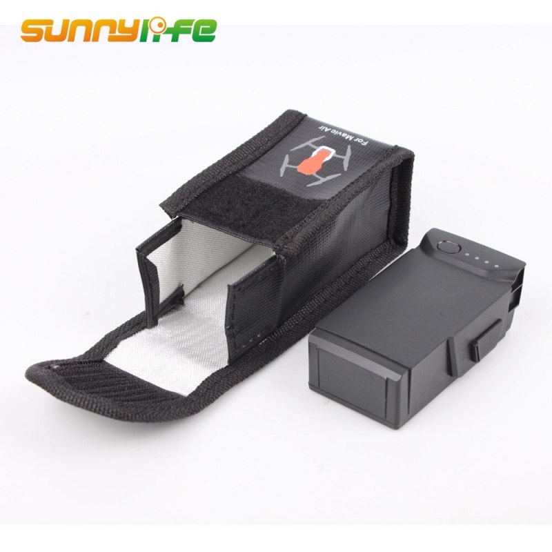 LiPo Safety Bag Heat-resistance Protective Bag Explosion-proof Battery Storage Bag for DJI MAVIC AIR  Battery Guards