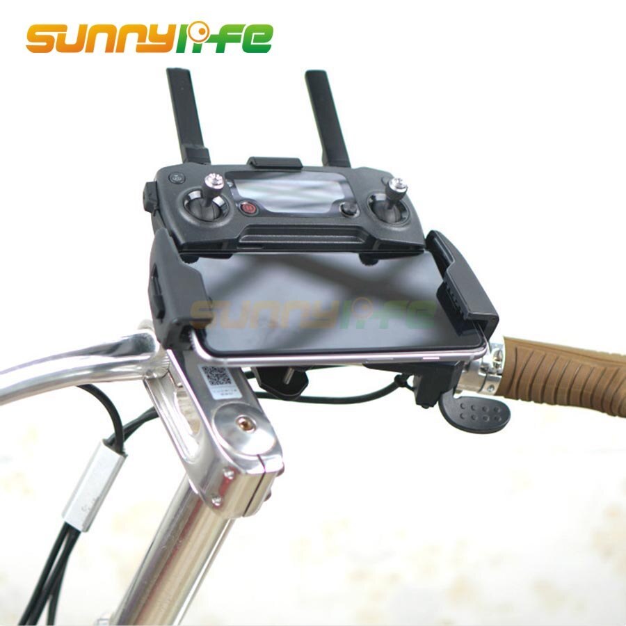 3D Printed Smartphone Remote Controller Bracket Holder Support on Bicycle for DJI SPARK & MAVIC PRO & MAVIC AIR Accessories
