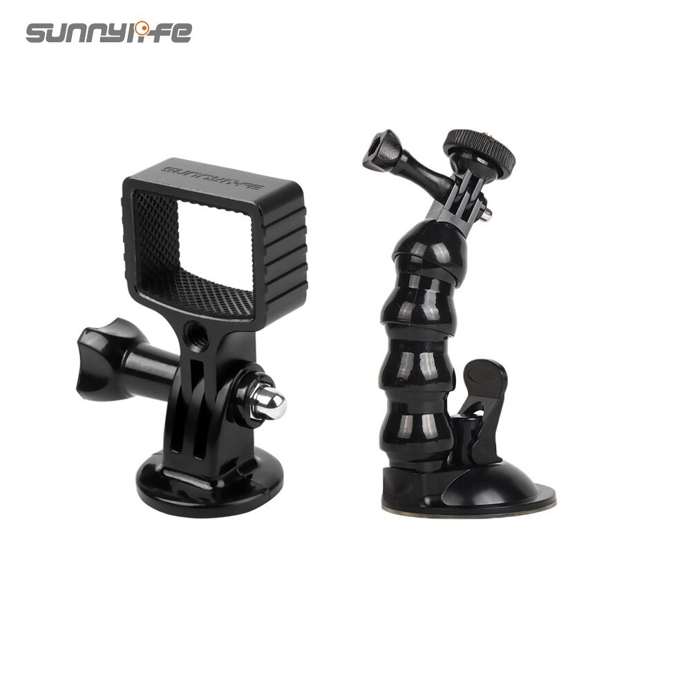Sunnylife Aluminum Alloy Adapter Car Suction Cup Mount Sucker for POCKET 2/OSMO POCKET/GOPRO