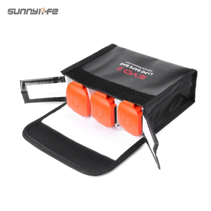 Sunnylife LiPo Safe Bag Explosion-proof Battery Storage Bag for Autel Robotics EVO II Series Drone