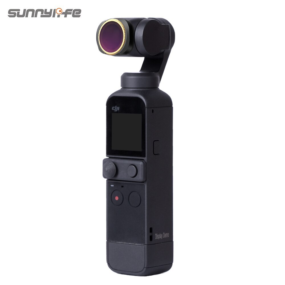 Sunnylife Adjustable MCUV CPL NDPL ND64-PL ND32-PL ND4 ND8 Lens Filter for  POCKET 2 / OSMO POCKET Gimbal Camera