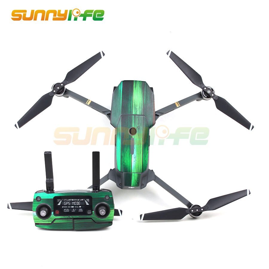 Sunnylife 3M Stickers Waterproof Skin Decals for DJI Mavic Pro Drone body+ Remote Controller+ Extra Batteries