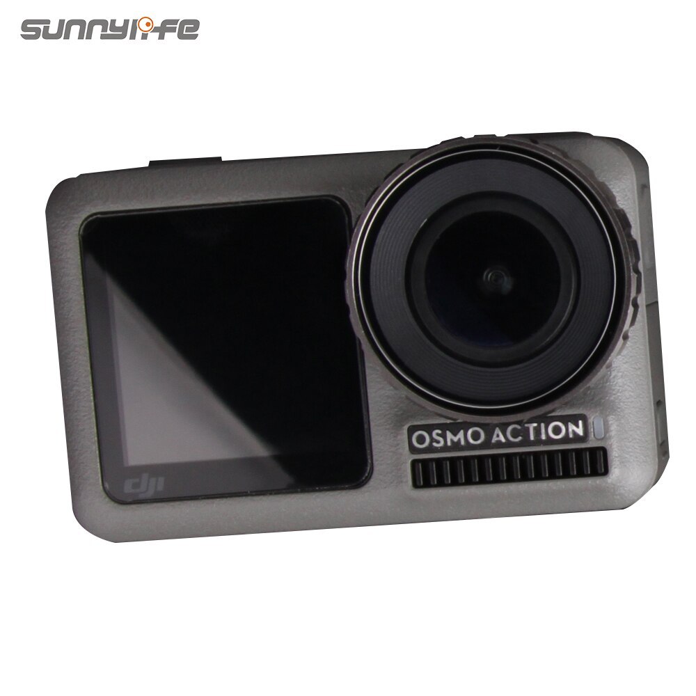 Sunnylife Protective Film Tempered Glass Film for DJI OSMO Action Lens and Screen