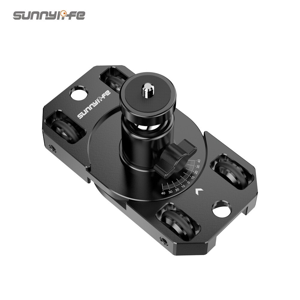 Sunnylife Stabilizer Trackless Camera Dolly Metal Bracket for ACTION 2/POCKET 2/Gopro 9/FIMI PALM 2/Insta360 ONE X2/OSMO Action