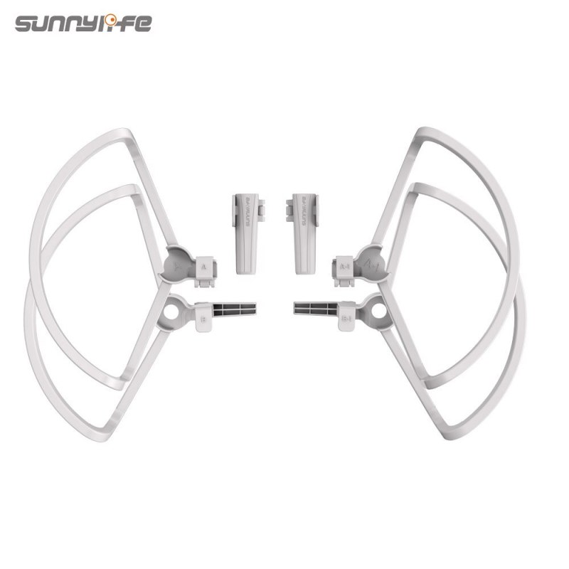 Sunnylife Propeller Guards with Landing Gears Propellers Shielding Rings Protectors for Mini 2/Mavic Mini