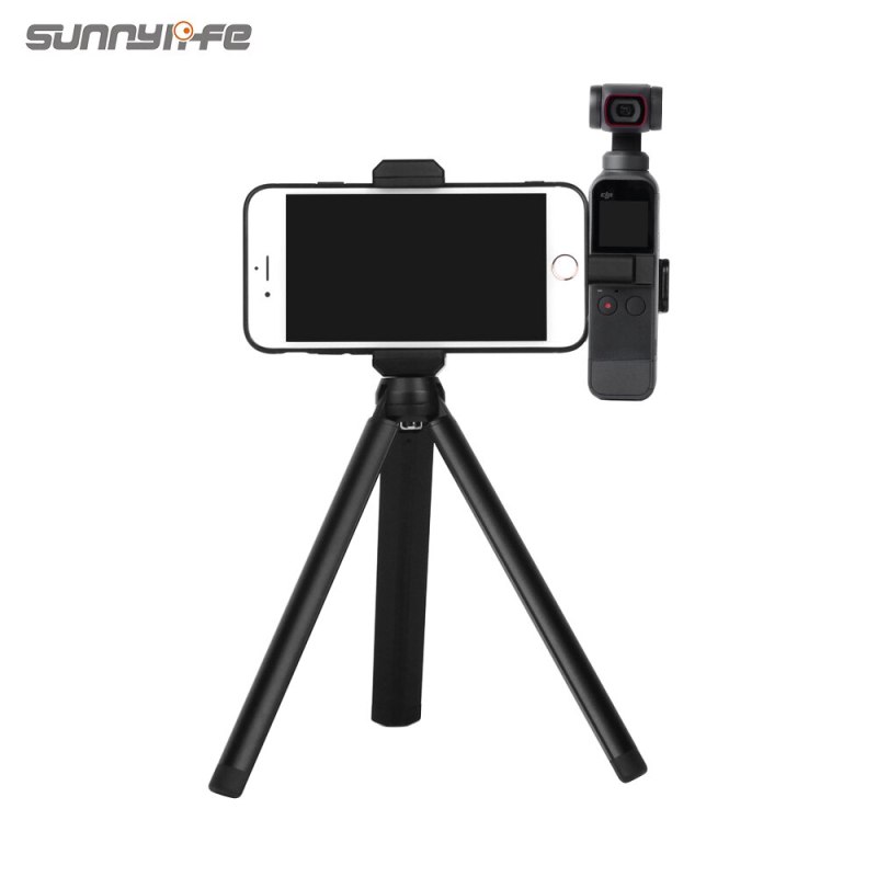 Sunnylife Smartphone Fixing Bracket Clamp Extending Rod Tripod for POCKET 2/OSMO POCKET