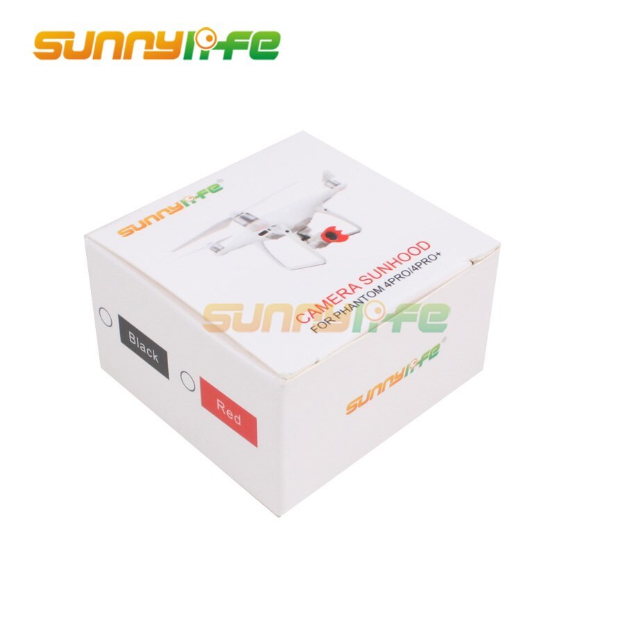 Sunnylife Camera Lens Hood Sunhood Sunshade Antiglare Petal-type Lens Cover for DJI Phantom 4 PRO and Phantom 4 PRO+
