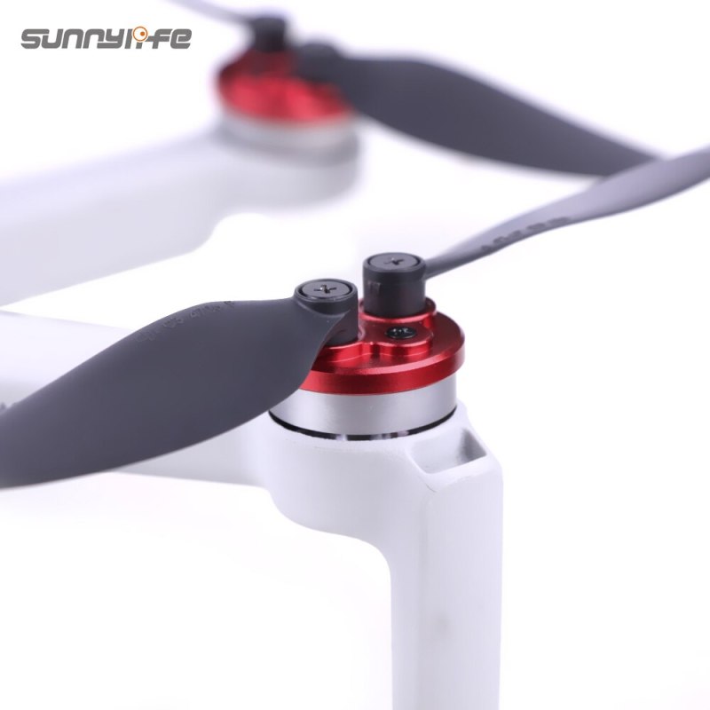 Sunnylife Upgraded Motor Covers Scratch-proof Propellers Block-up Protective Aluminum Alloy Motor Cover for Mavic Mini