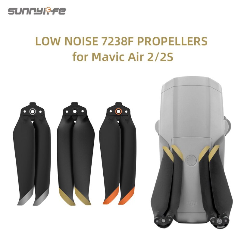 7238 Low Noise Props 7238F Propellers Accessories for Air 2S/Mavic Air 2