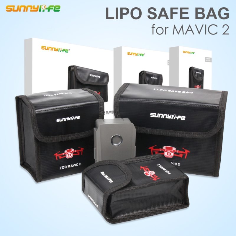 Sunnylife Explosion-proof LiPo Safe Bag Battery Protective Storage Bag for DJI MAVIC 2 PRO & ZOOM Drone