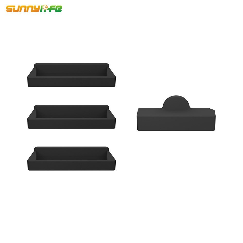 Drone Body Battery Charging Port Protector Silicone Cover Cap for DJI MAVIC 2 PRO & ZOOM