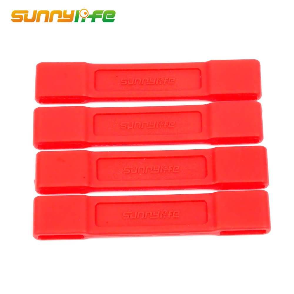 Sunnylife 4pcs Propeller Stabilizers 5332S 5332 Silicon Prop Protectors Accessory for DJI MAVIC AIR Drone
