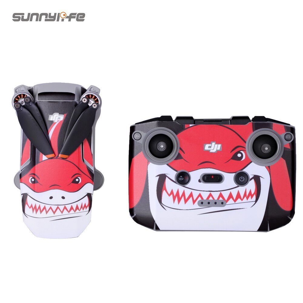 Sunnylife PVC Stickers Protective Film Scratch-proof Decals Skin Accessories for Mini 2