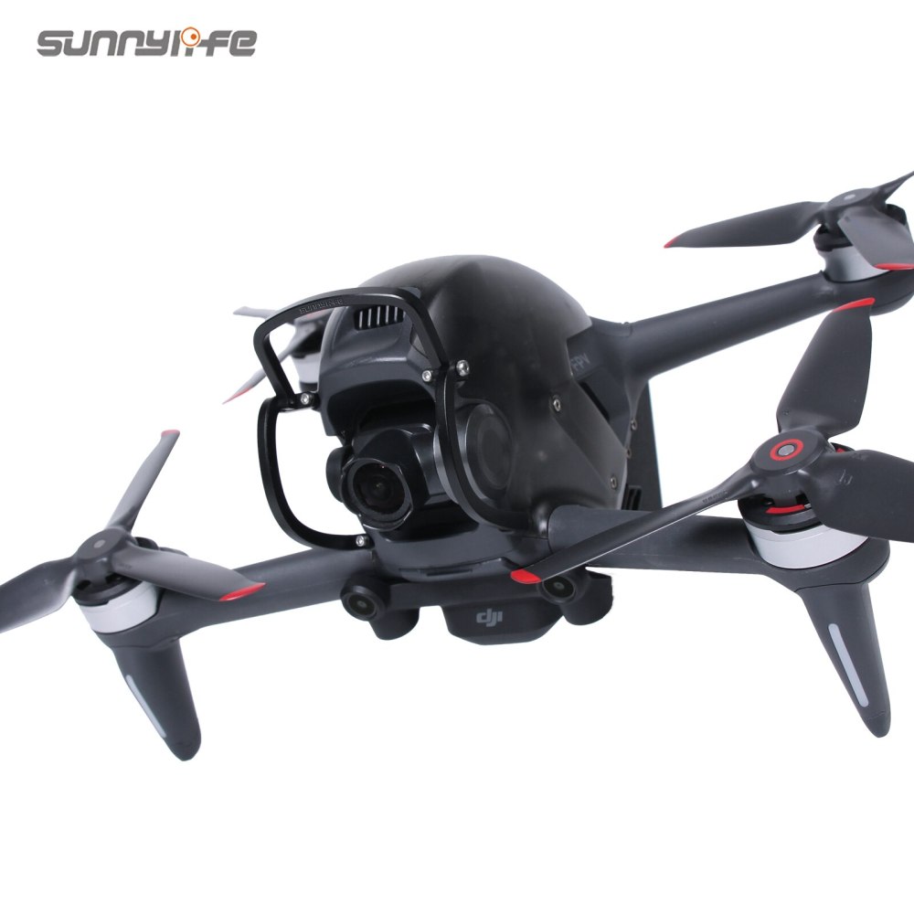 Sunnylife Gimbal Bumper Protection Bar Camera Guard Protector Anti-collision Aluminum Alloy for DJI FPV Combo Drone