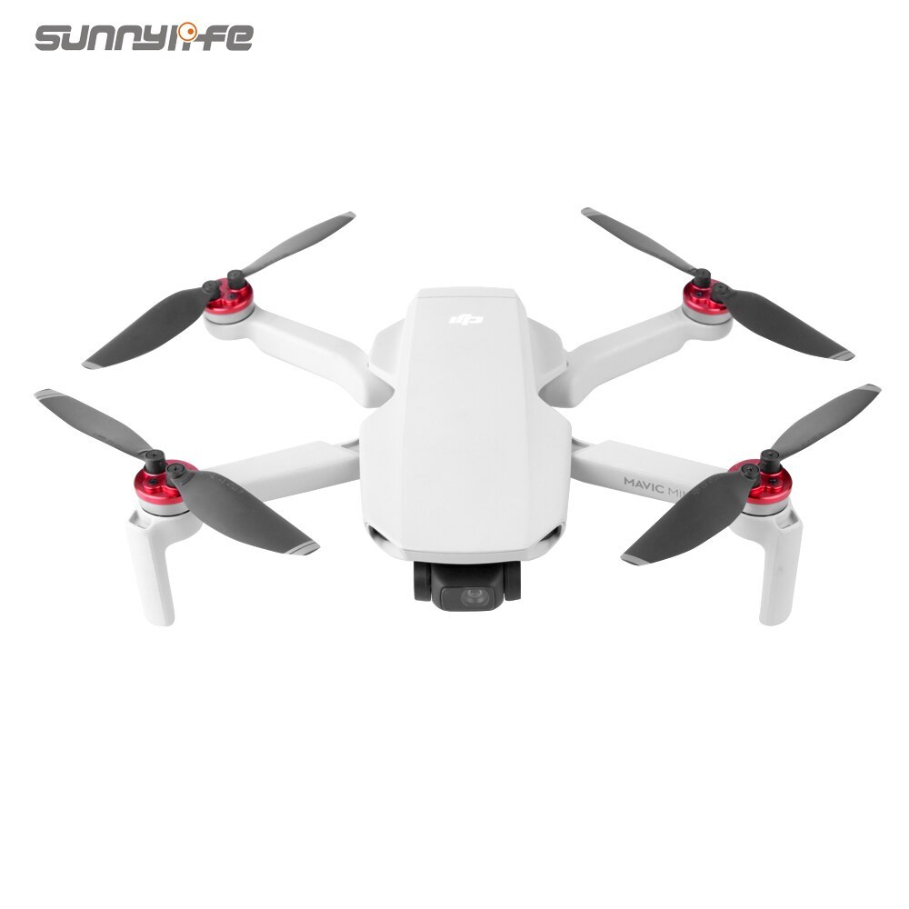 Sunnylife Upgraded Motor Covers Scratch-proof Propellers Block-up Protective Aluminum Alloy Motor Cover for Mavic Mini