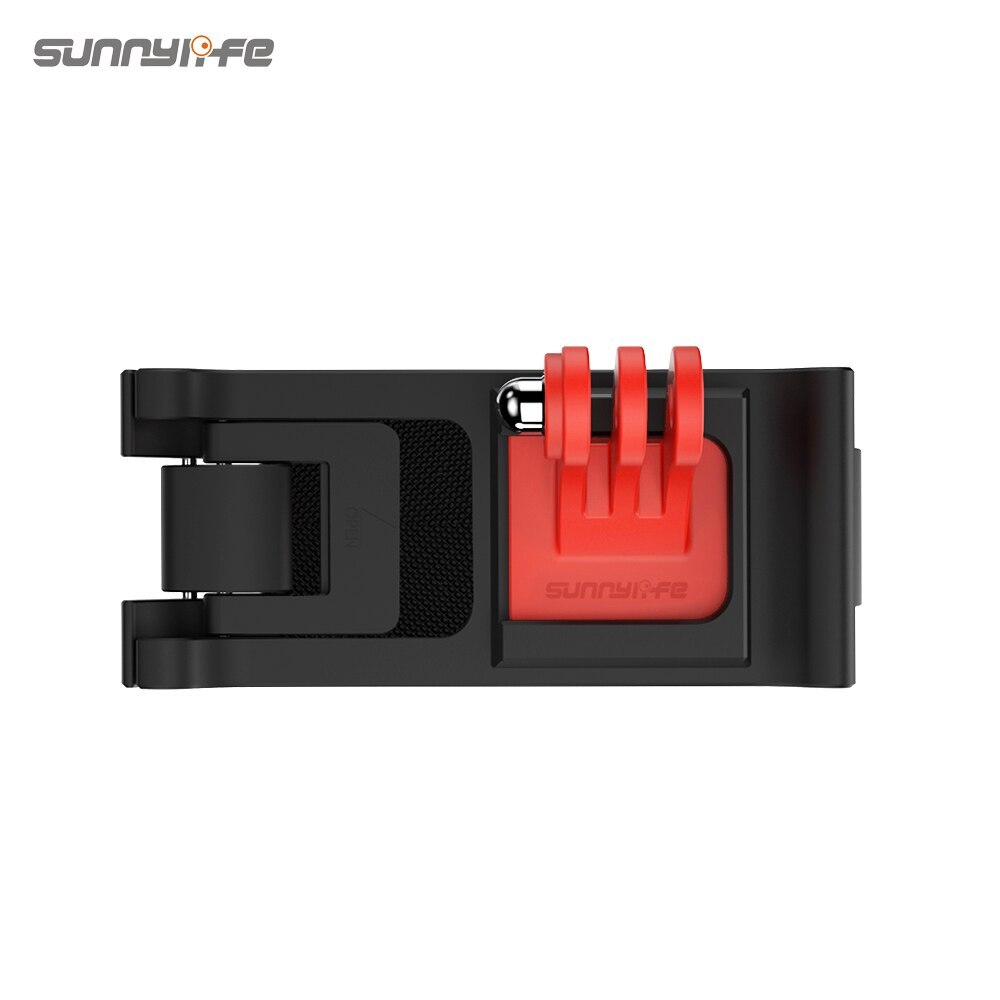 Sunnylife Sports Camera Backpack Clamp Universal Adjustable Clips for Action 2/ Insta360 One R/ GoPro 10/ Pocket 2