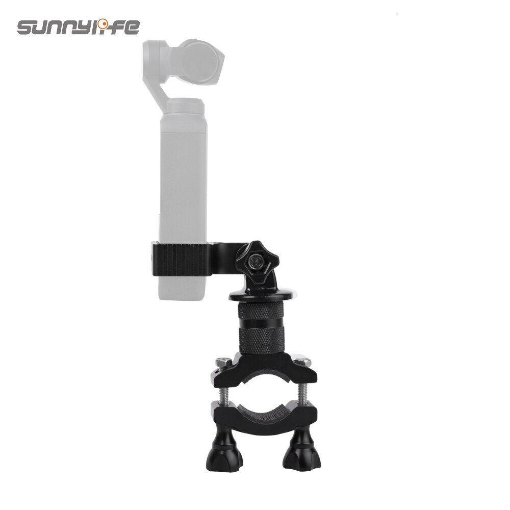 Sunnylife Aluminum Alloy Adapter Bicycle Clamp Clip Bike Mount for POCKET 2/OSMO POCKET/GOPRO