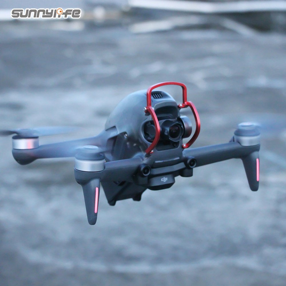 Sunnylife Gimbal Bumper Protection Bar Camera Guard Protector Anti-collision Aluminum Alloy for DJI FPV Combo Drone