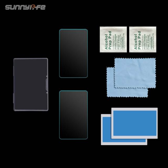 Sunnylife Protective Film HD Tempered Glass Screen Protector Sports Camera Accessories for GoPro Max